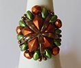 Copper Chevron ring kit