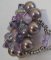 Mauve Oléron bead ring kit