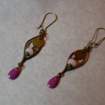 Bohemian earrings Violine