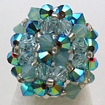 Do-it-yourself turquoise agate ring