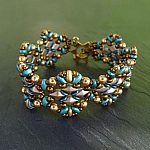 Bracelet Diamonduo Bleu en kit