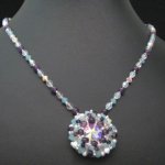 Latitude Amethyst pendant necklace in kit