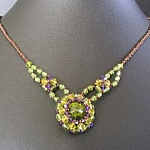 Kit collier Shetland Olivine