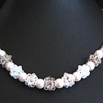 Kit collier en boules de perles Cristalia