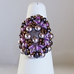 Bague en kit Galapagos parme