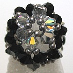 Honshu black & silver ring kit