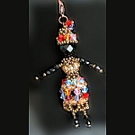 Kit bijou de sac Poupée africaine