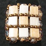 Square ring kit Tila Beige
