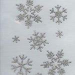 RHINESTONES FLAKES PATTERN