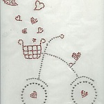 RHINESTONE PATTERN BICYCLE