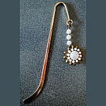 Gold Magatama Wreath Bookmark