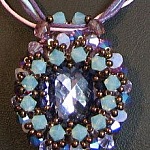 Mykonos lavender pendant instructions