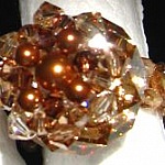 Notice pearl ring Sark Golden