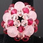 Vanua pink quartz ring instructions