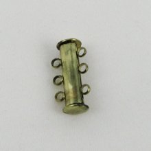 3 rows magnetic bronze clasp 20mm 