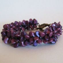 Pip Burgundy Duo Beads Bracelet Kit