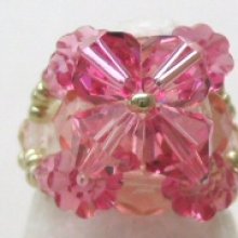 Pink adelie ring instructions