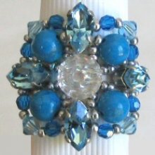 Turquoise hoedic ring instructions