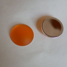 Cabochon Luna Soft Topaz diameter 24mm