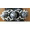 Bracelet noir-gris-blanc