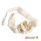 antique lace hairband wedding accessory romantic headband ivory and flower