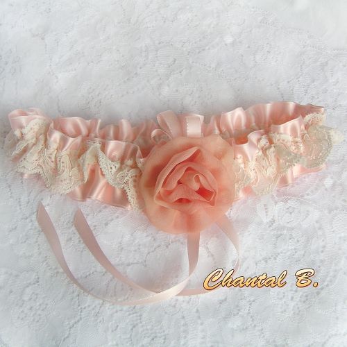 clips wedding shoes bow satin and lace salmon bride