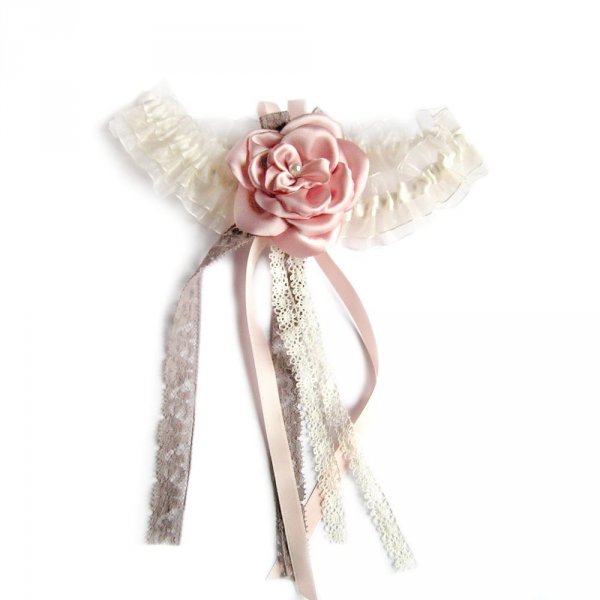 clips wedding shoes satin bow salmon and silver bride