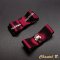 clips red shoes wedding evening ceremony bow burgundy bride