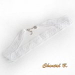 fine white lace hairband wedding accessory romantic headband