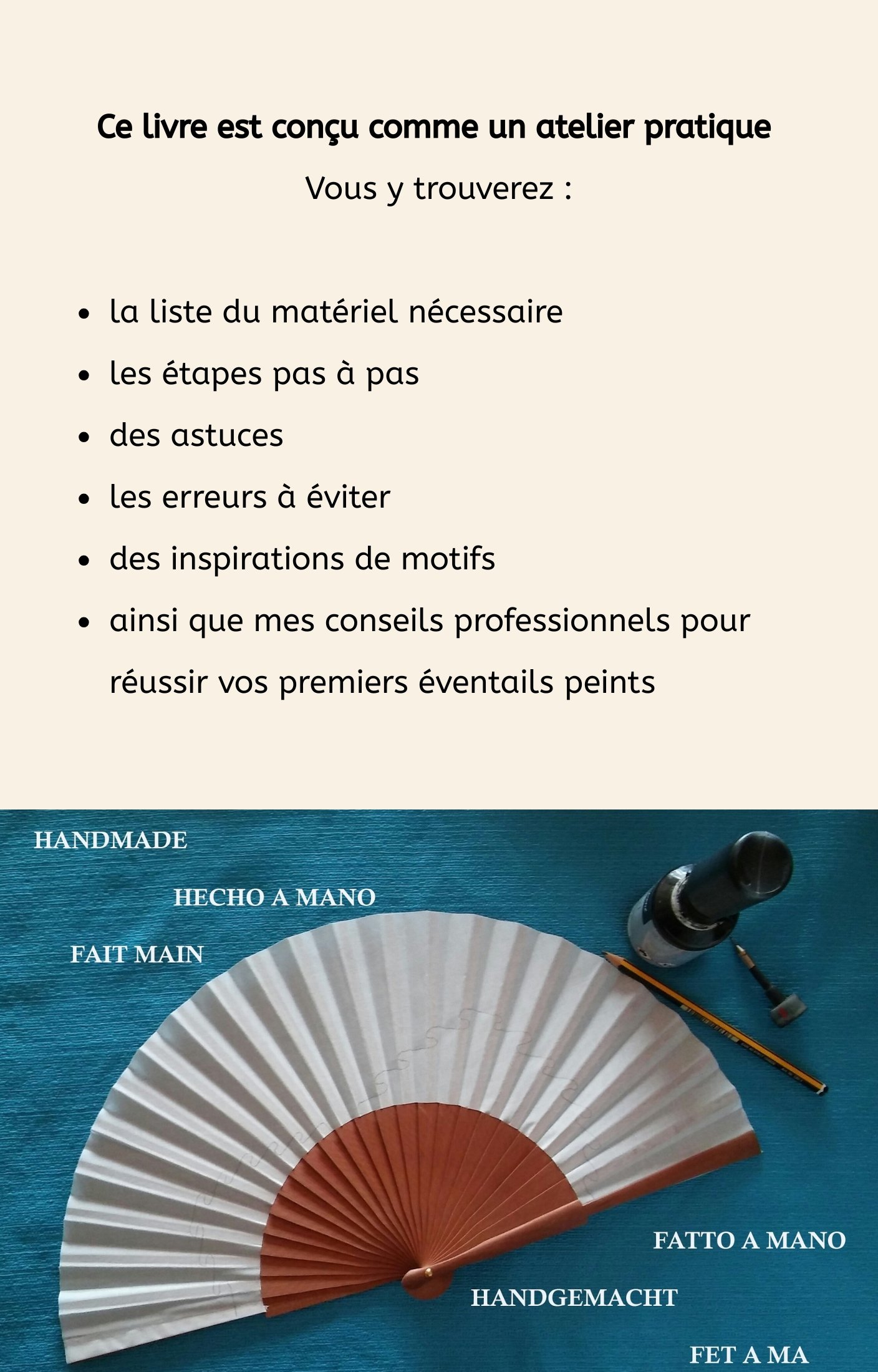 Guide complet et inspirant pour d&eacute;butants et passionn&eacute;s. Peindre sur &eacute;ventails