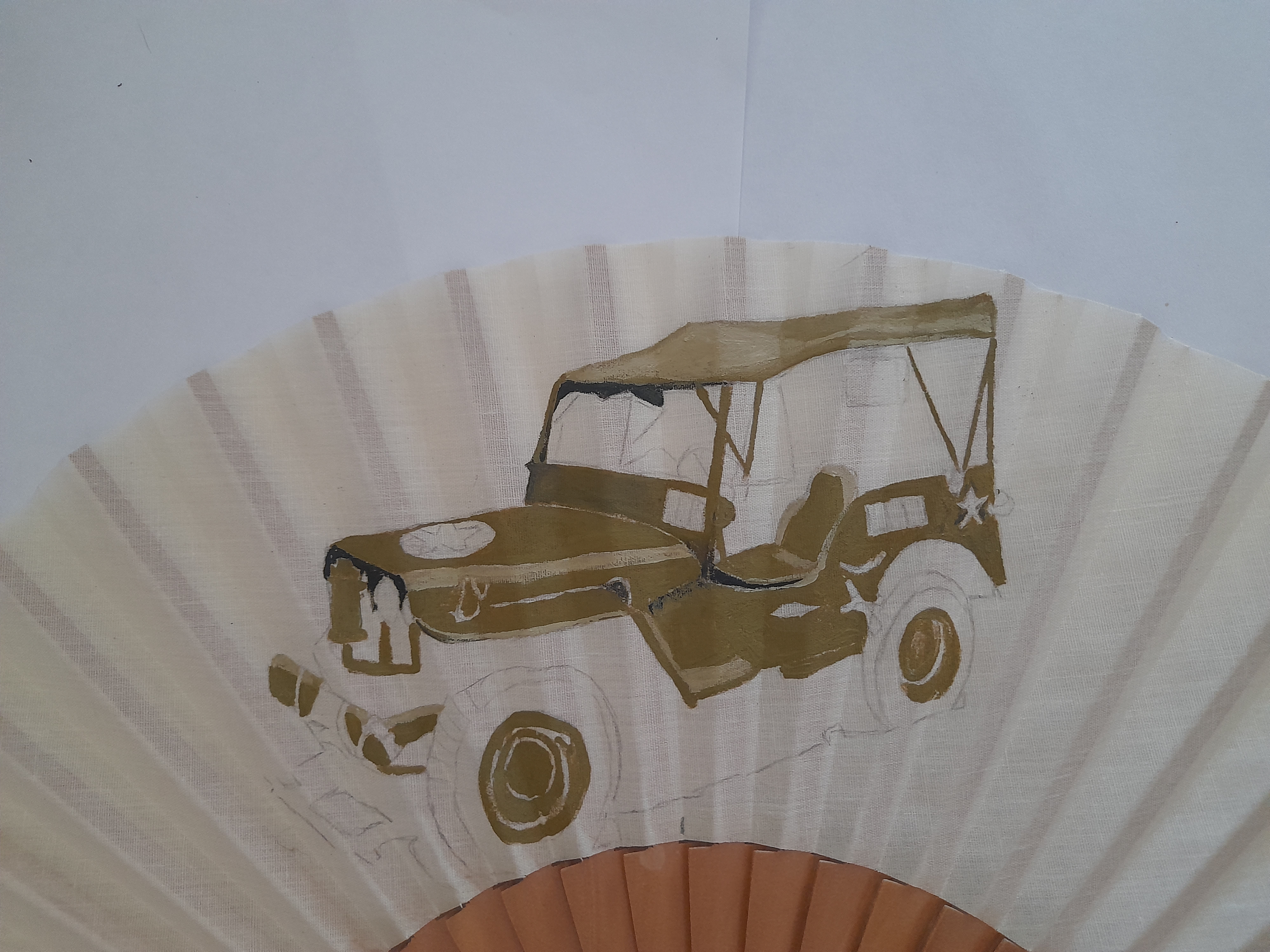 Une photo, votre &eacute;ventail, celui l&agrave; est en coton