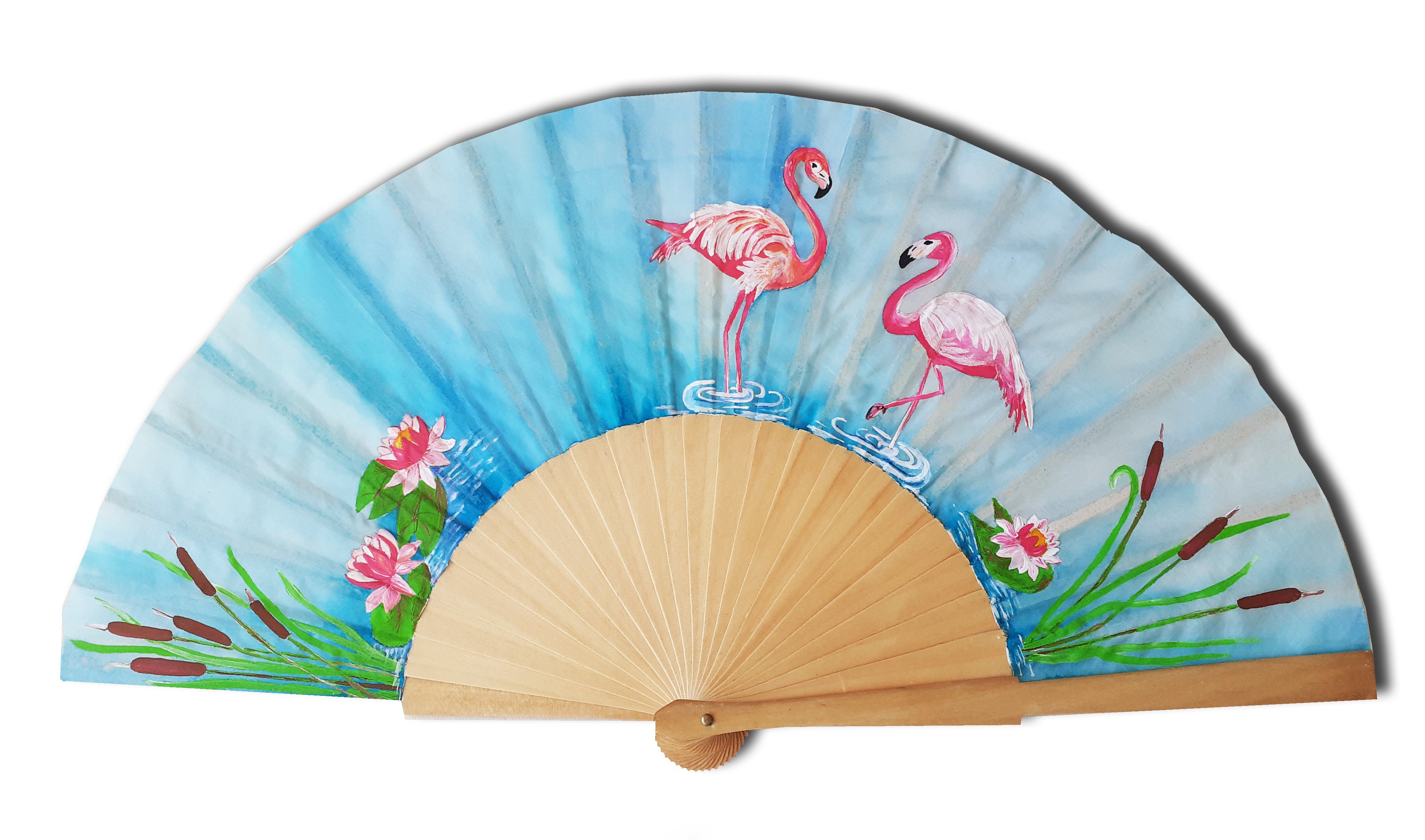 Une photo, votre &eacute;ventail, celui l&agrave; est en soie