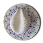 A nice Panama style hat made of coated straw for better protection