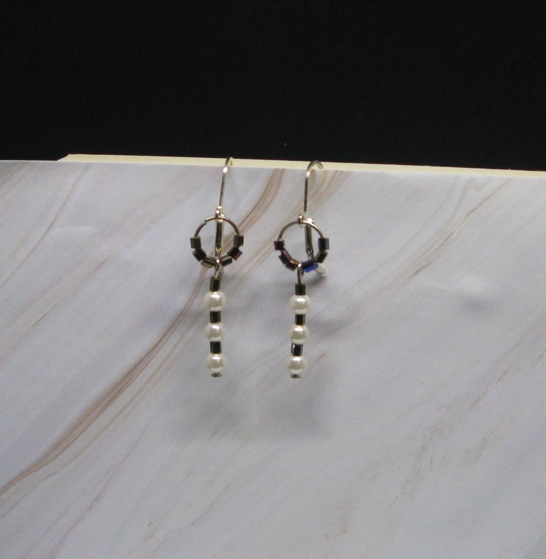 Pearl earrings