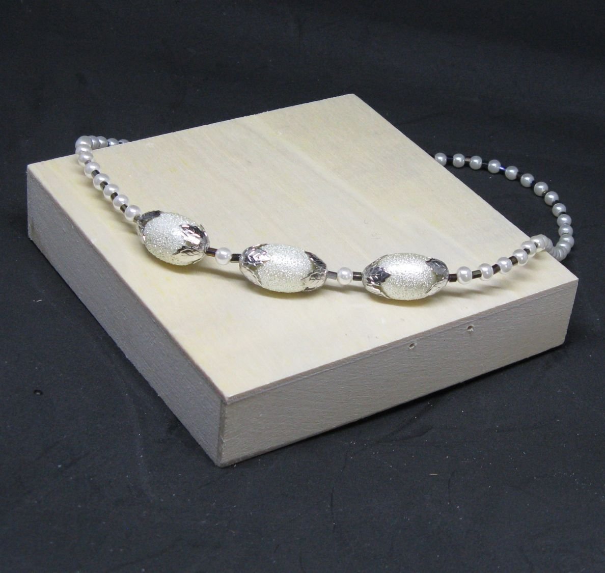 Fancy Pearl Necklace, Unique Creation