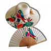 Hand-painted hats and fans