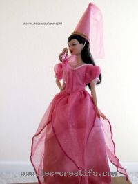 Fairy dress for Barbie dolls