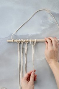 Tying the first knots