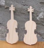 Music-themed wedding violin