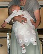Baby christening dress