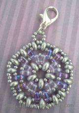Twin beads bag locket jewel