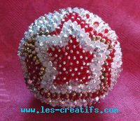 Christmas star bauble