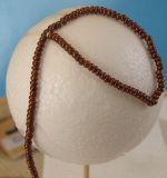 gluing seed beads on wire