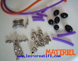 Halloween bracelet materials and supplies