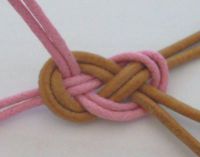 The double knot in close-up