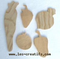 wooden vegetable cutting