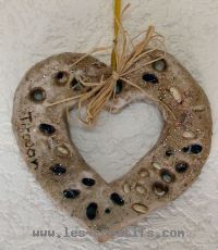 Salt dough wreath for children