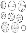 easter stencil templates