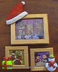 small Christmas frames