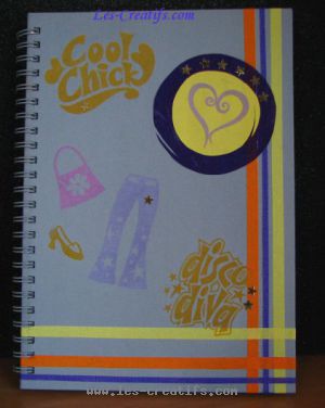 customize a notebook for back-to-school